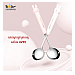 KY Portable 2 Cutlery Set - Pink (ឈុតប្រអប់ដាក់ស្លាបព្រាចង្កឹះ2ចល័ត - ពណ៌ផ្កាឈូក)